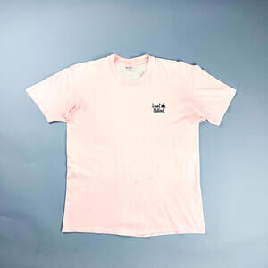 Local Motion T-Shirt | Vintage Hawaiian Surf Shop Souvenir Tee, Faded Pink